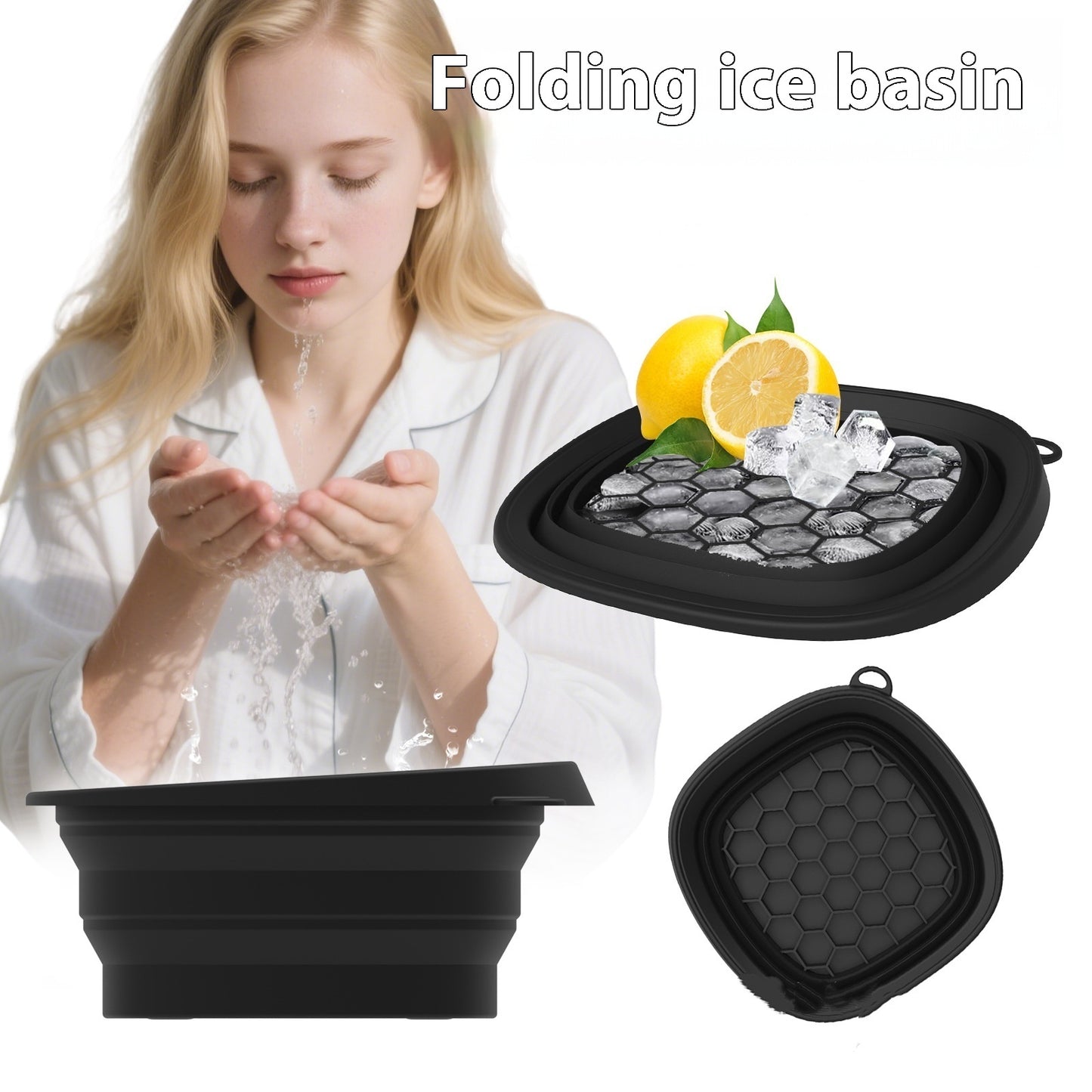 Wellura IceGlow Bowl – Facial Ice Bath für strahlende Haut