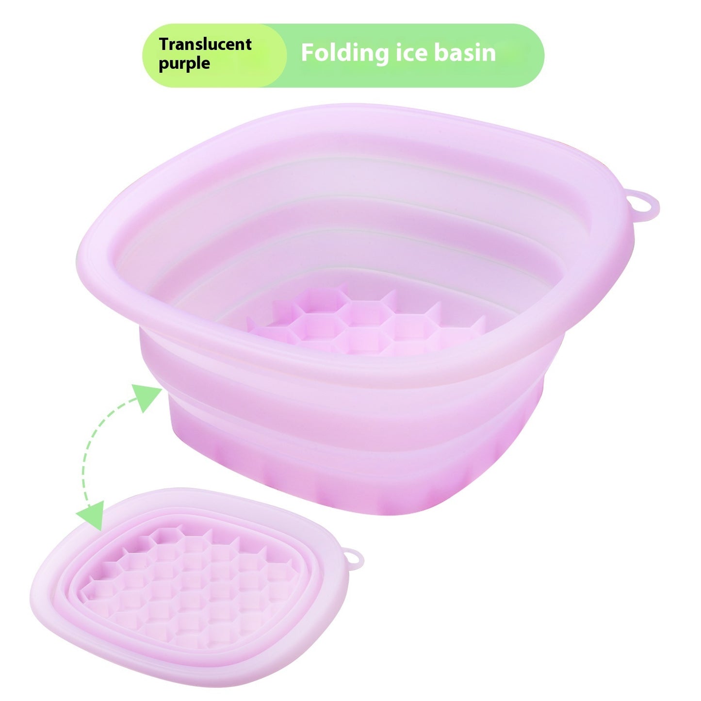 Wellura IceGlow Bowl – Facial Ice Bath für strahlende Haut