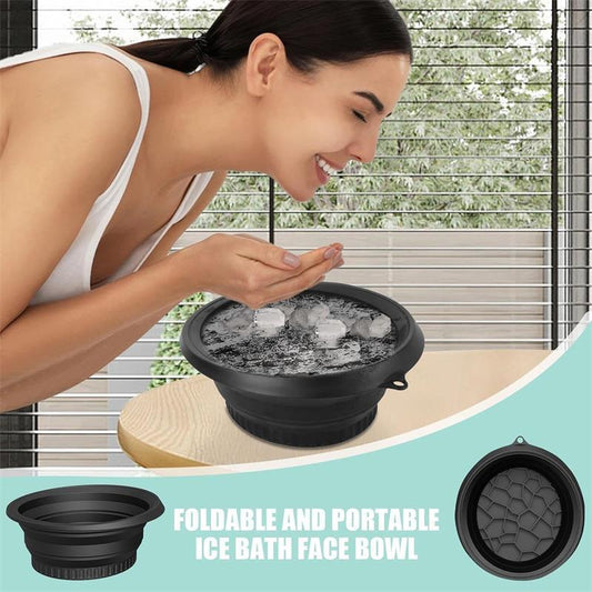 Wellura IceGlow Bowl – Facial Ice Bath für strahlende Haut